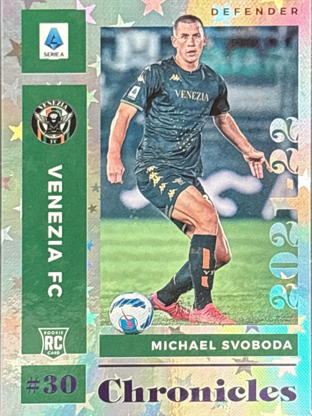 Panini Venezia FC Michael Svoboda Soccer Trading Card